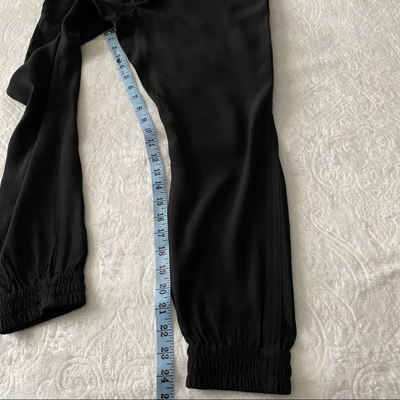 Loft Dressy Black Jogger Pants - Picture 5 of 14